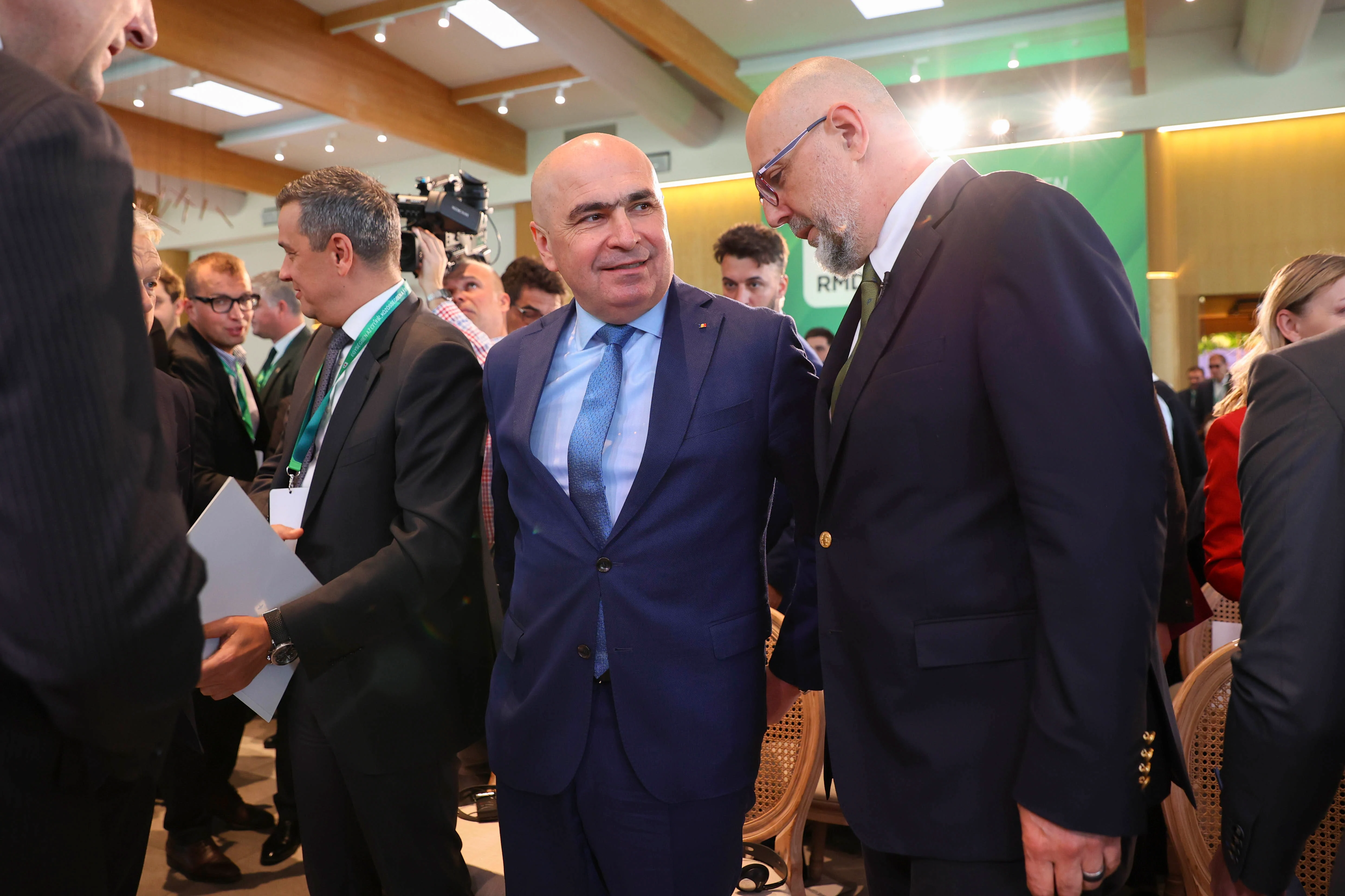 Ilie Bolojan și Kelemen Hunor. FOTO Inquam / Simion Tataru