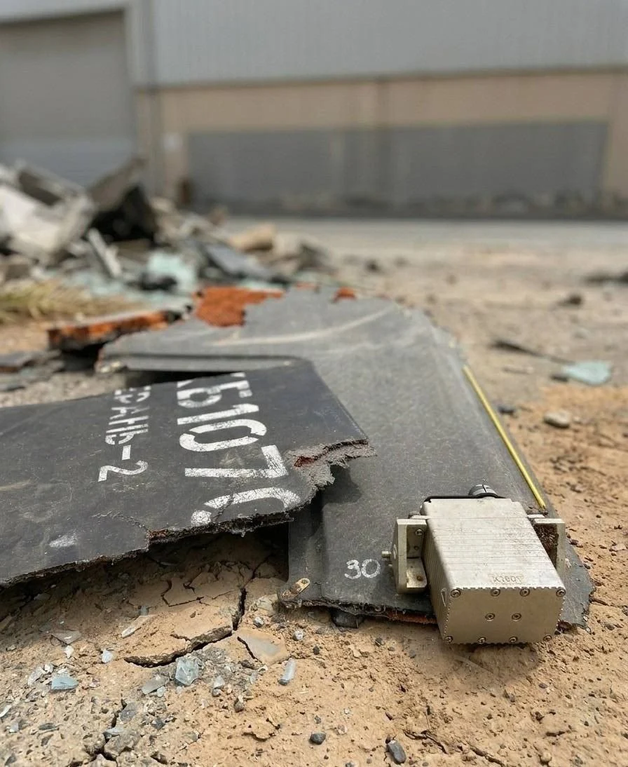 Fragmente ale unei drone Geran 2 au căzut în Dubai Serhi Bratciuk