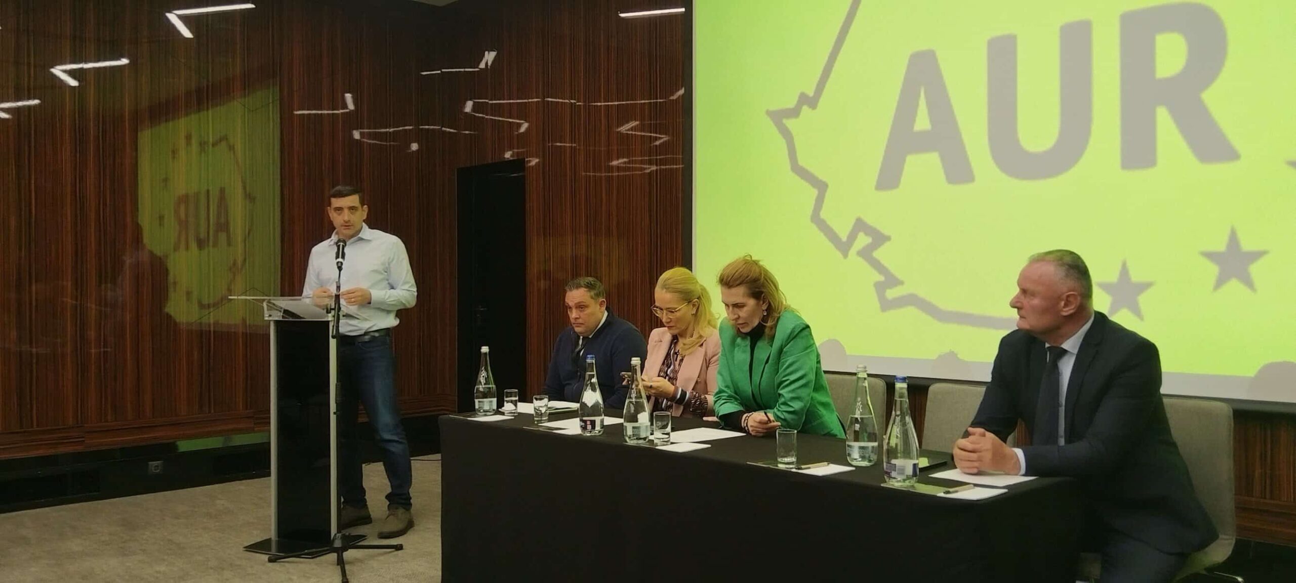 Deputata Ioana Ramona Bruynseels, noua președintă a AUR Cluj. Înscăunată de George Simion
