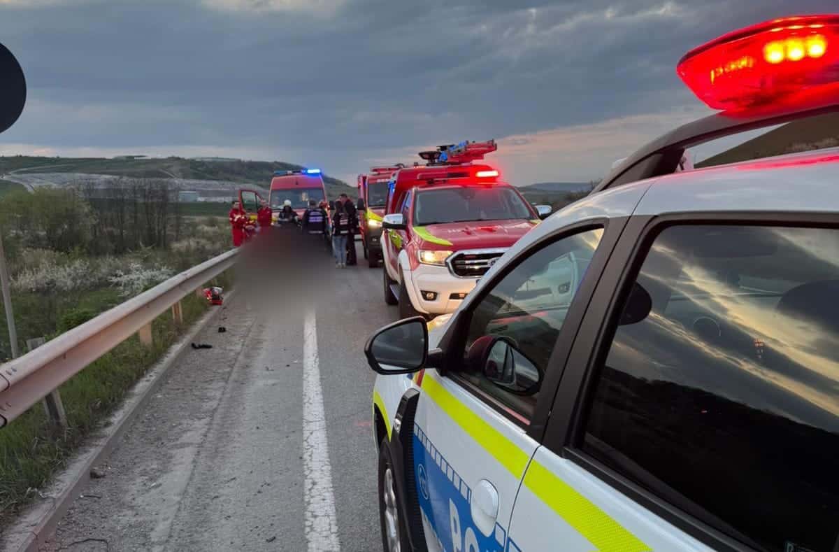 VIDEO. FOTO. UPDATE. Accident mortal pe centura Vâlcele–Apahida. Un motociclist și-a pierdut viața.a titlul