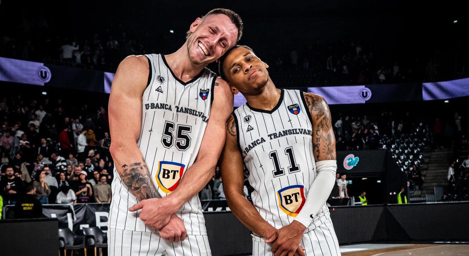 U-BT Cluj, din nou în elita Europei. Daron Russell și Mitch Creek, în echipa ideală a sezonului din EuroCup