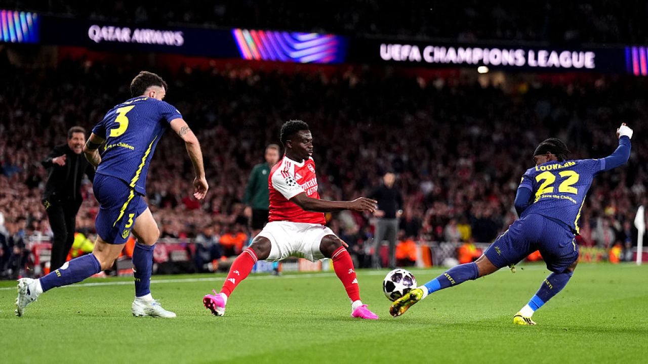 Arsenal -0! Golul marcat de Saka a decis prima finalistă din Liga Campionilor
