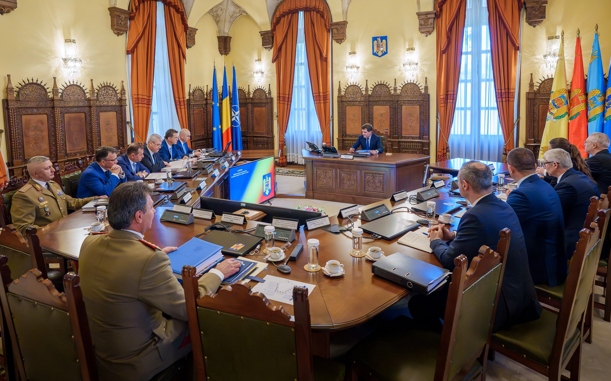 La Cotroceni are loc una dintre cele mai importante ședințe CSAT din ultimii ani: Americanii vor să folosească baza de la Kogălniceanu pentru intervențiile în Orientul Mijlociu