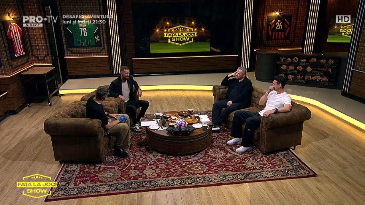 Fața la joc! e în direct la Pro TV și pe VOYO de la 13:30 | Florin Lovin, Ionuț Rada și Carlos, invitații lui Ștucan și Oprișan