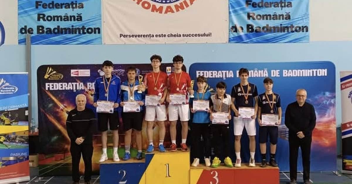 Medalii și rezultate promițătoare pentru CS Botoșani la Cupa României U11 & U17 la Badminton