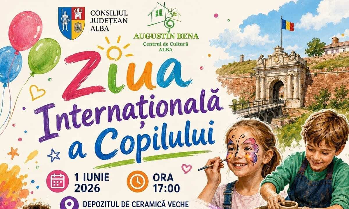 LUNI: Copilăria prinde culoare, la Depozitul de Ceramică Veche din Șanțurile Cetății Alba Carolina. Ateliere și momente artistice