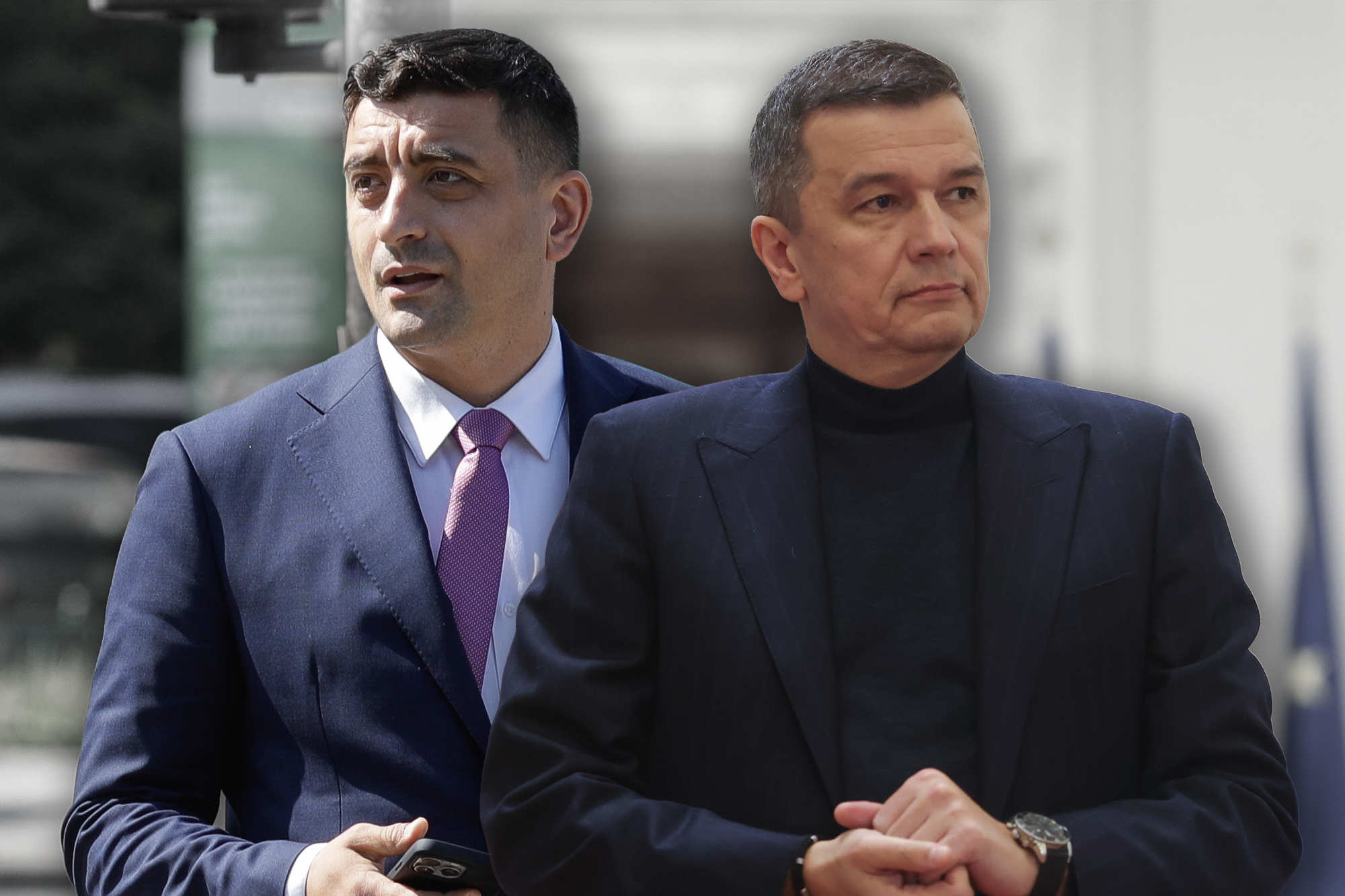Moțiune de cenzură PSD-AUR împotriva Guvernului Bolojan. Anunțul făcut de George Simion