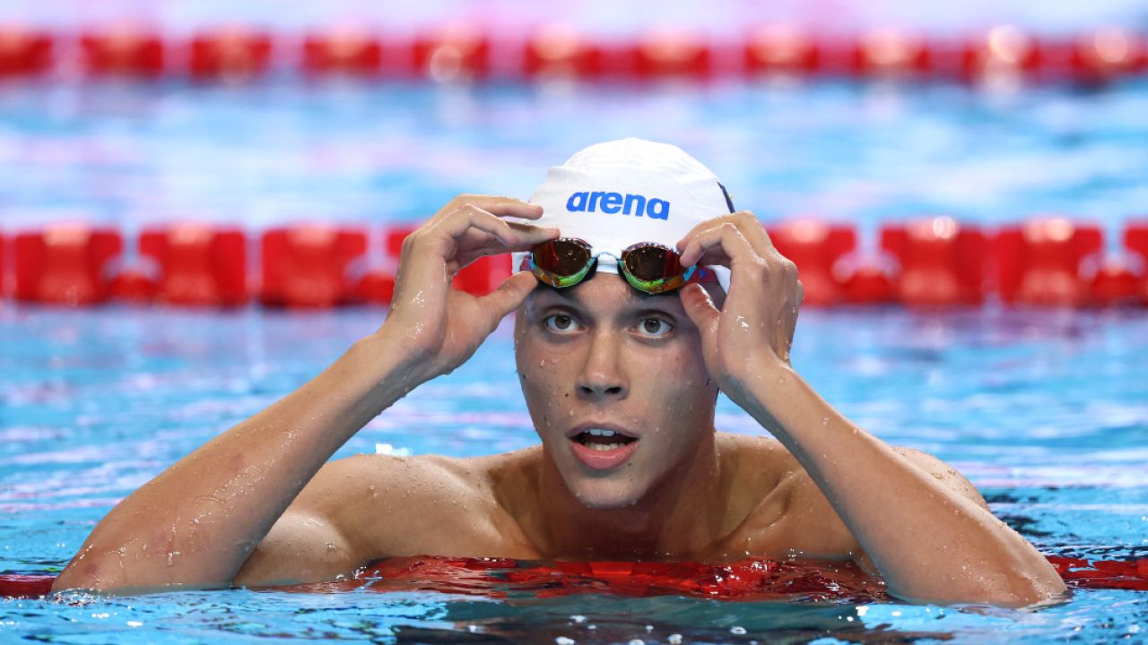 David Popovici, argint la 50 m liber, la Trofeo Setecolli! Nou record național setat de român