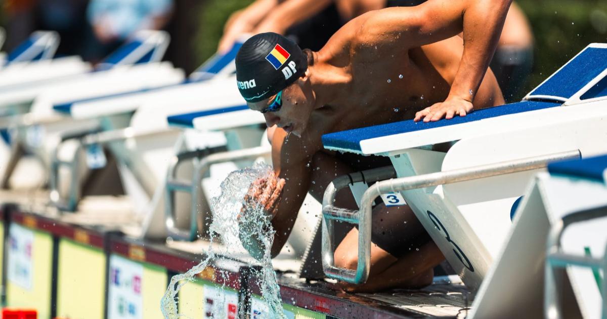 David Popovici, aur în proba de 100 metri liber la Trofeul Sette Colli.  A stabilit un record al competiţiei