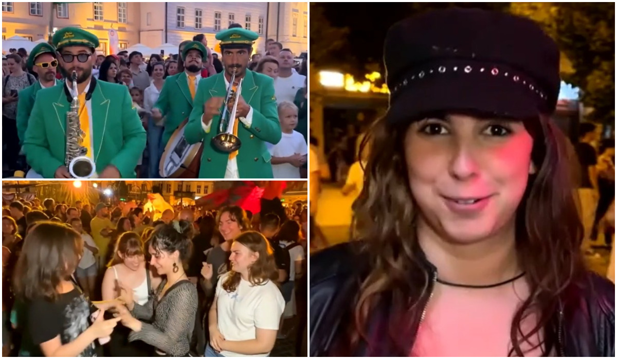 „Este cel mai frumos din lume”. Reacția unei turiste străine, impresionată de Festivalul de Teatru din Sibiu