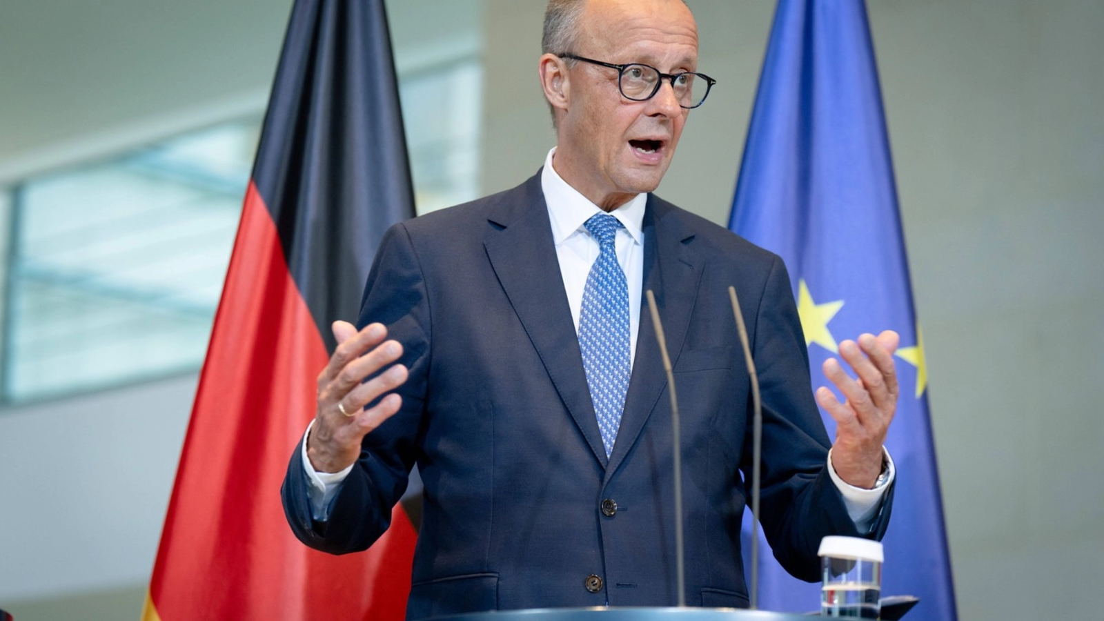 Mesajul lui Merz înaintea summitului NATO: Germania recunoaște rolul-cheie al statelor baltice în apărarea Europei Mesajul lui Merz înaintea summitului NATO: Germania recunoaște rolul-cheie al statelor baltice în apărarea Europei