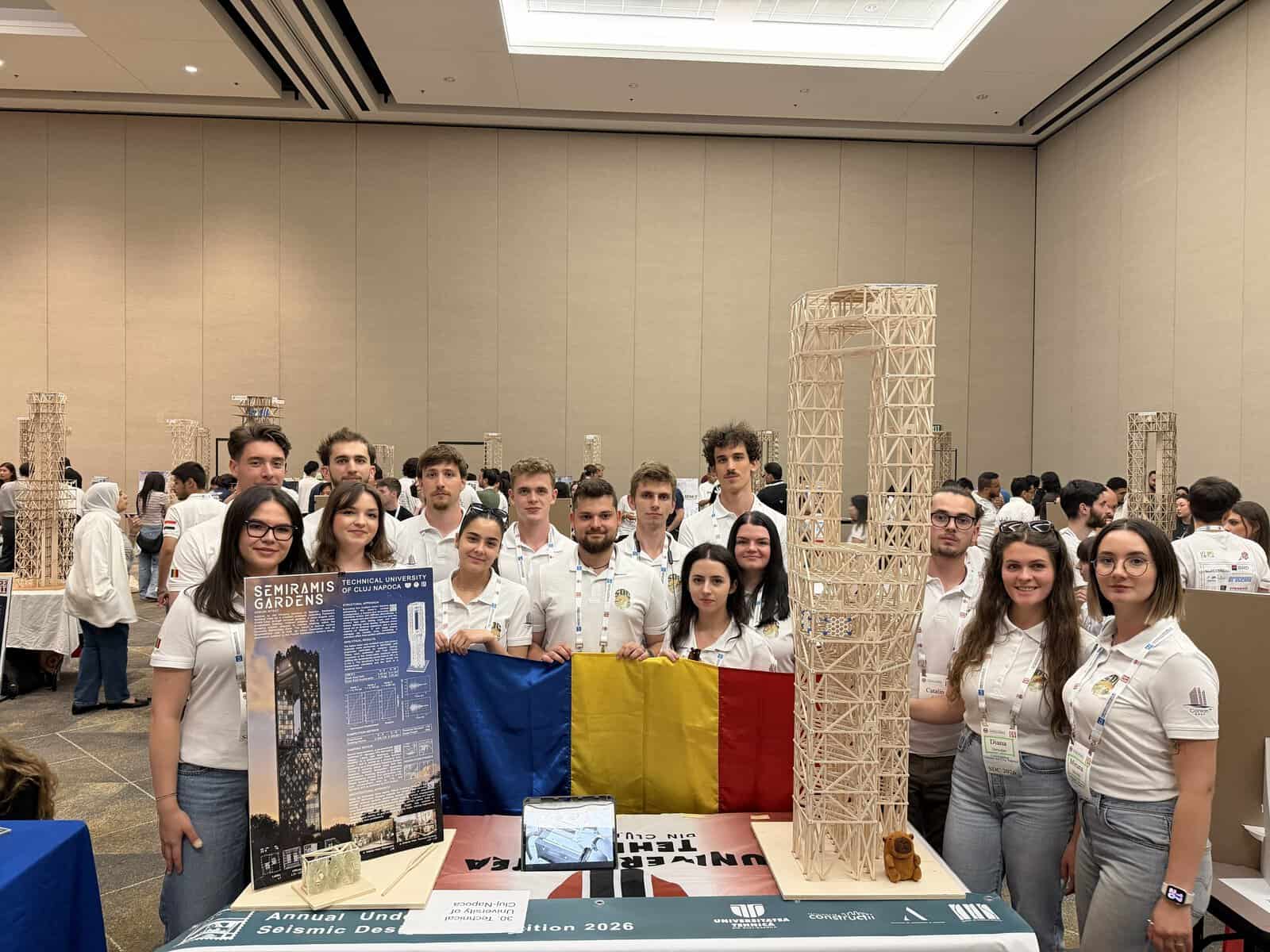 VIDEO FOTO. Echipa de studenți a UTCN, pregătită să câștige al optulea titlu mondial la concursul de design seismic din SUA VIDEO FOTO. Echipa de studenți a UTCN, pregătită să câștige al optulea titlu mondial la concursul de design seismic din SUA