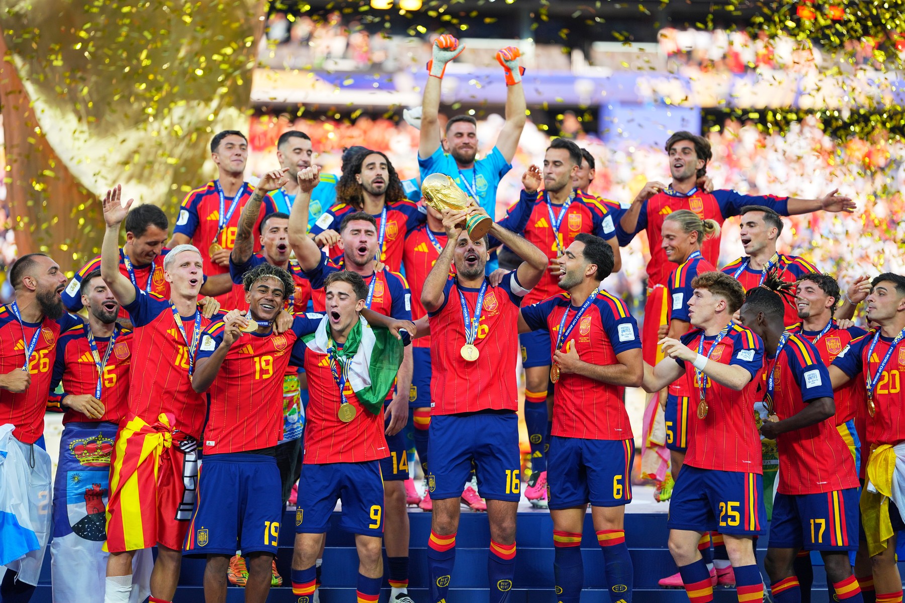 L-AU RĂPUS PE REGE! Spania este noua campioană a lumii! Argentina lui Messi s-a ferit două ore de fotbal