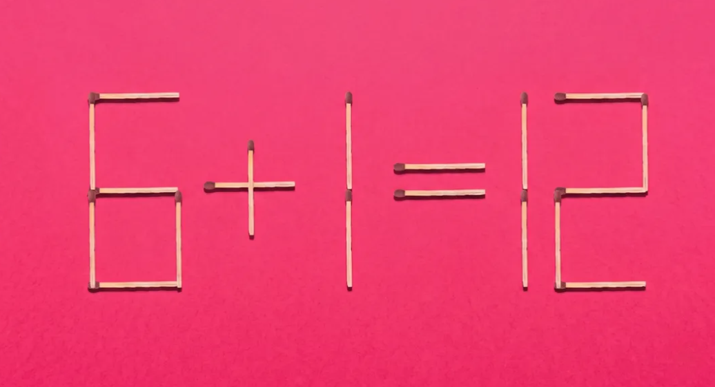 Test de inteligență | Rezolvă ecuația 6+1 = 12, în toar 25 de secunde