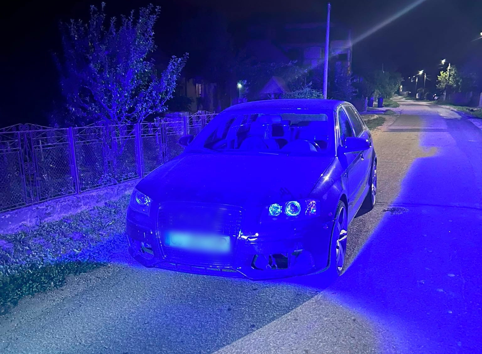 Șofer beat și fără permis, reținut după o plimbare nocturnă pe un drum comunal din Cluj. Avea alcoolemie peste 1 la mie