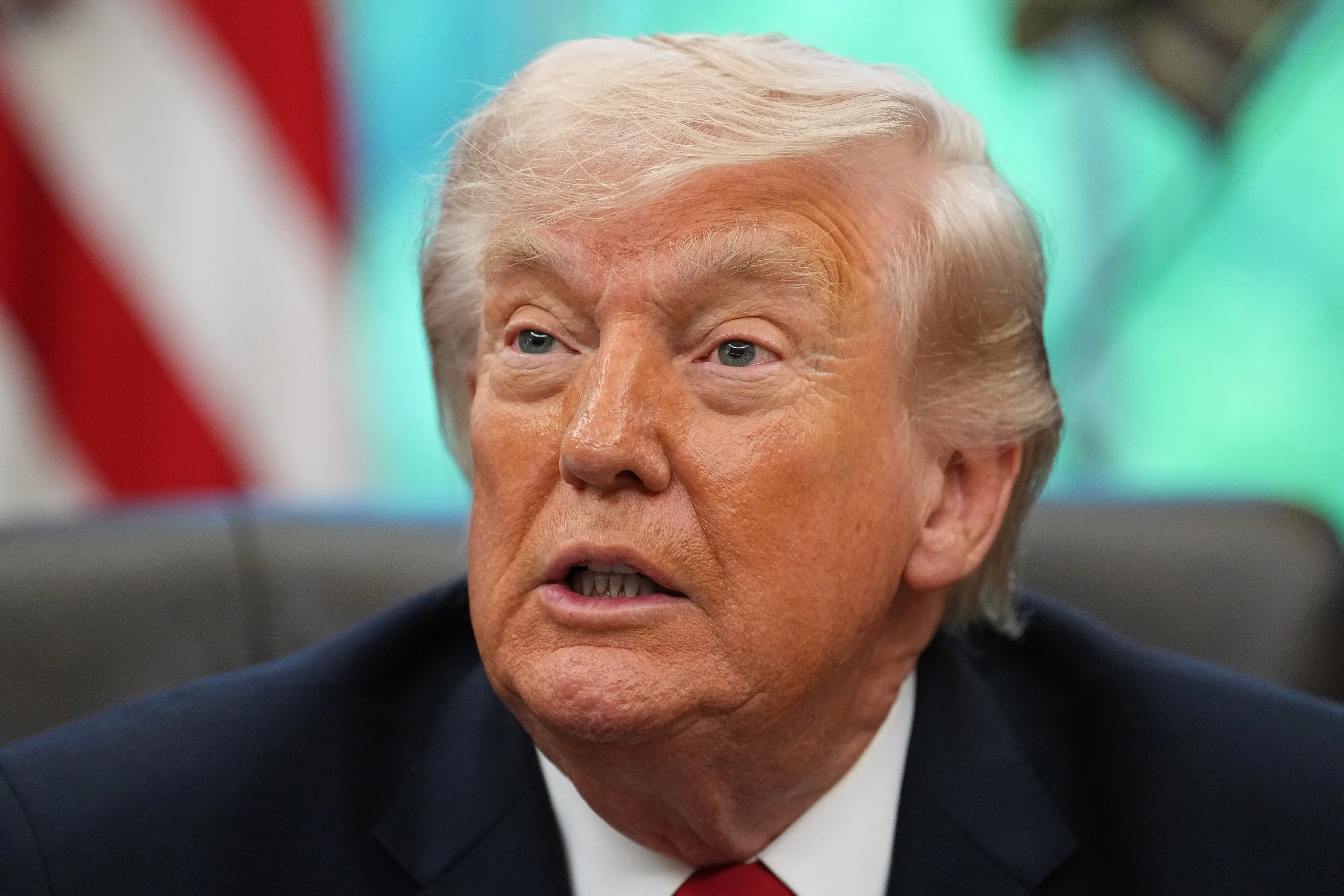 Donald Trump, anunț&acirc;nd că războiul cu Iranul s-a sf&acirc;rșit