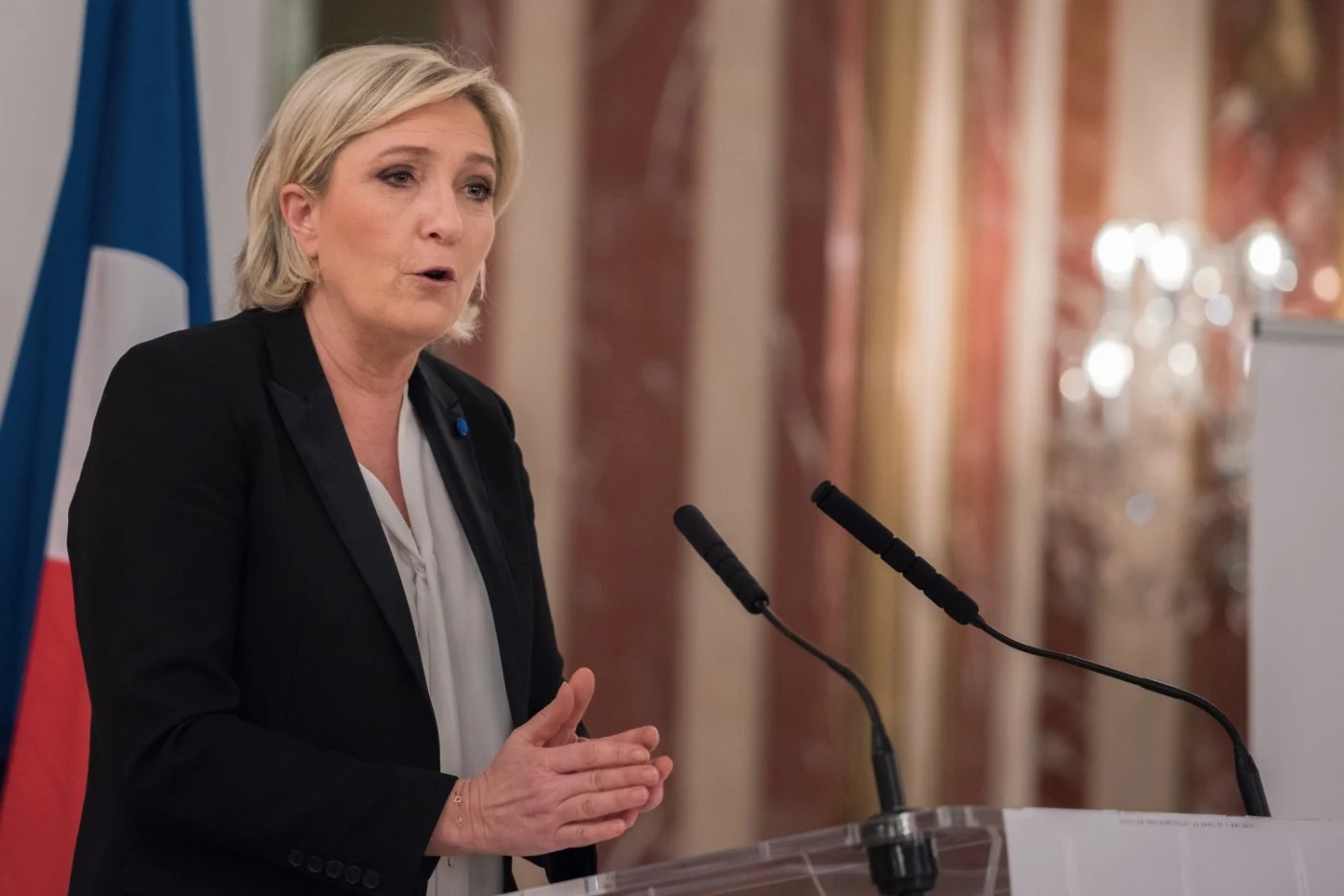 Marine Le Pen, lidera Adunării Naționale din Franța