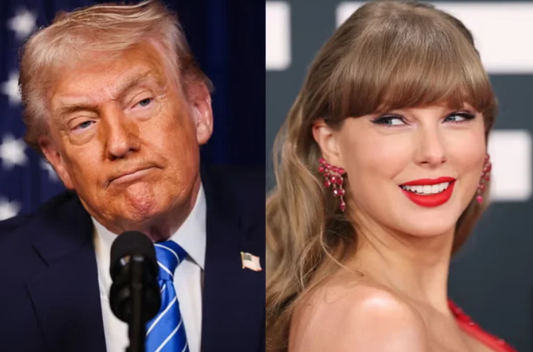 Donald Trump și Taylor Swift FOTO: Getty images